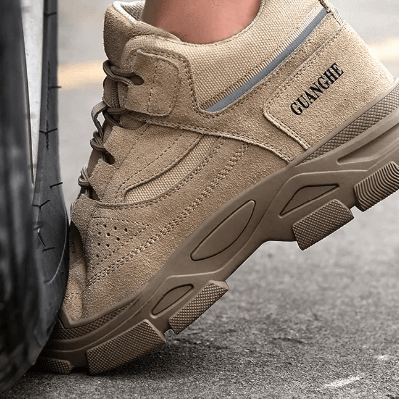 Bota de Segurança Guanche com Cabeça de Aço e Tecnologia Kevlar - Lojas Belo Monte