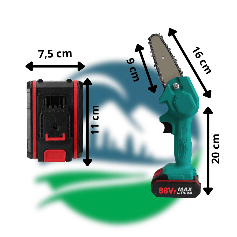 Motosserra Elétrica Portátil: Cortes Precisos + Brinde Exclusivo - Lojas Belo Monte