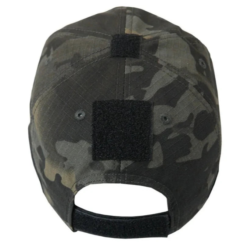 Boné Tático Warchief Poseidon - Estilo Militar e Camuflado para Caça e Esportes