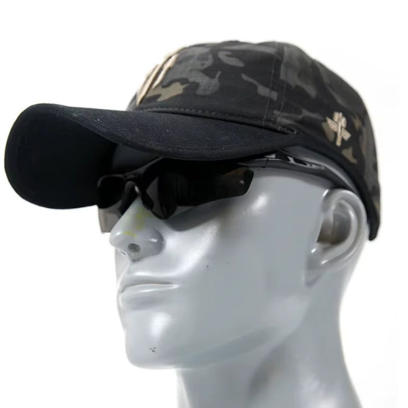 Boné Tático Warchief Poseidon - Estilo Militar e Camuflado para Caça e Esportes