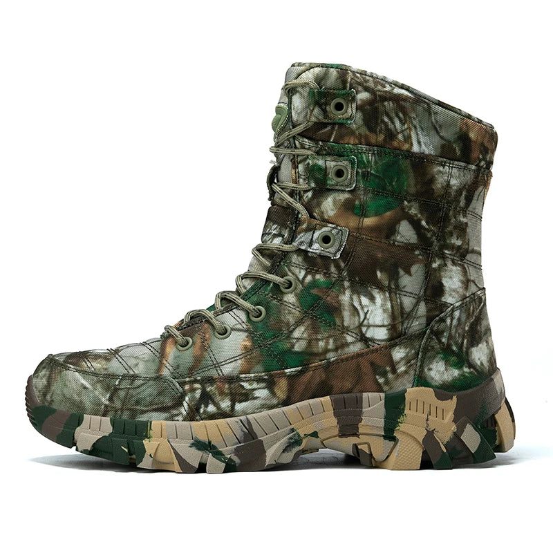 Botas Bravo Stealth - Botas Camufladas Impermeáveis para Hiking e Trekking Masculinas