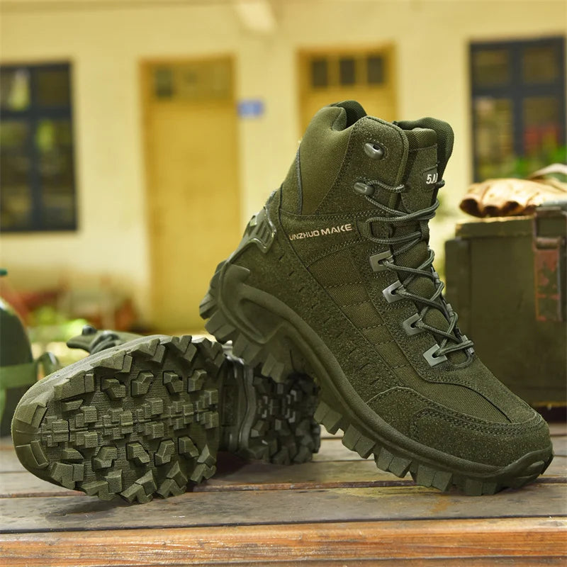 Botas Táticas Masculinas Bravo Combat – Anti-impacto e Antiderrapantes