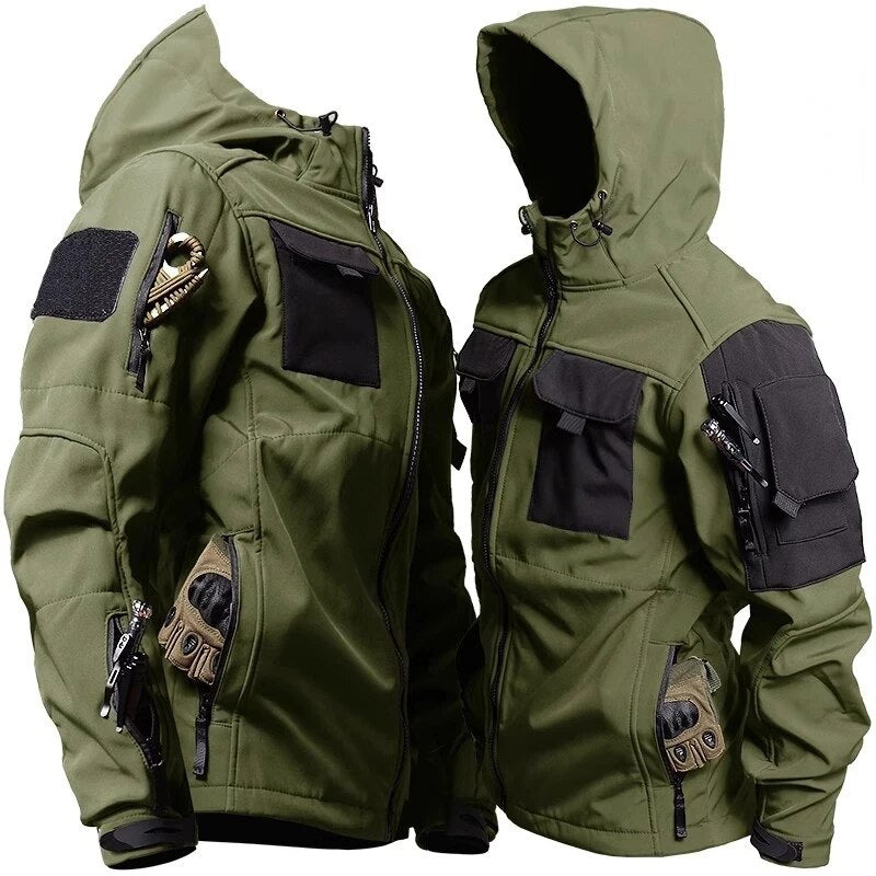 Conjunto Militar Falcon Bravo™ - Calça e Blusa Impermeável, Corta-Vento, à Prova d’Água e Resistente para Todas as Ocasiões