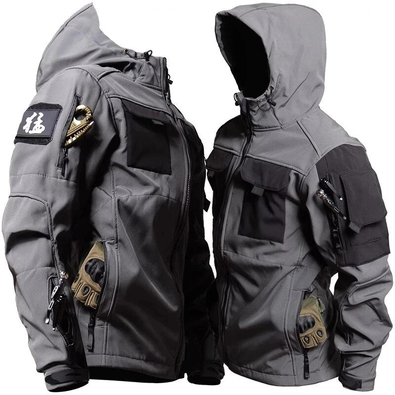 Conjunto Militar Falcon Bravo™ - Calça e Blusa Impermeável, Corta-Vento, à Prova d’Água e Resistente para Todas as Ocasiões