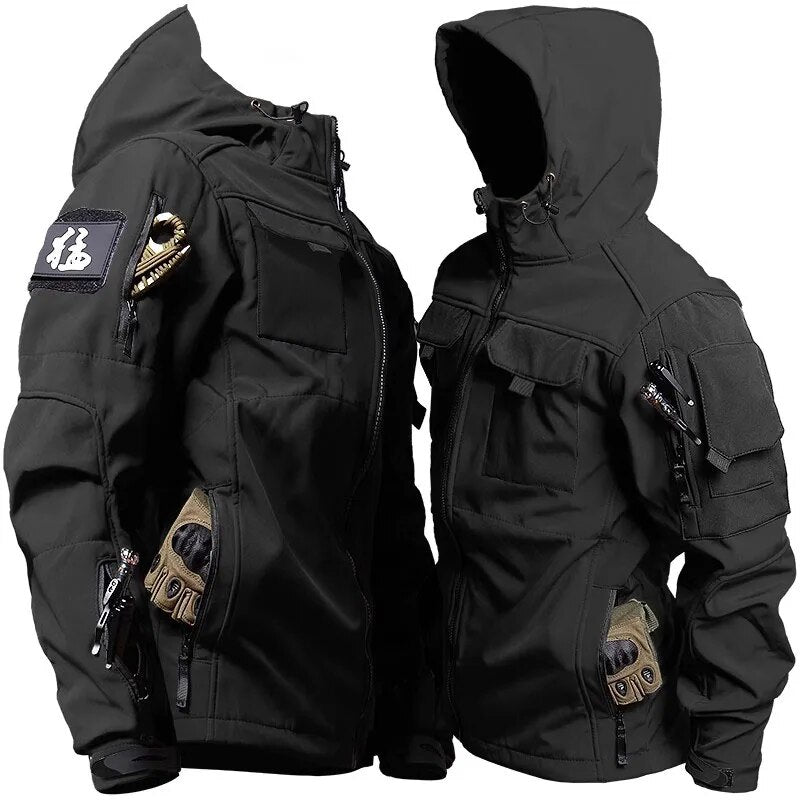 Conjunto Militar Falcon Bravo™ - Calça e Blusa Impermeável, Corta-Vento, à Prova d’Água e Resistente para Todas as Ocasiões