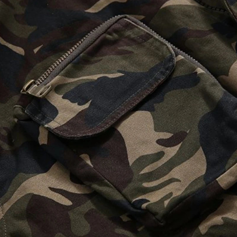 Jaqueta Cargo Bravo Masculina – Multi-bolsos, Casual e Conforto