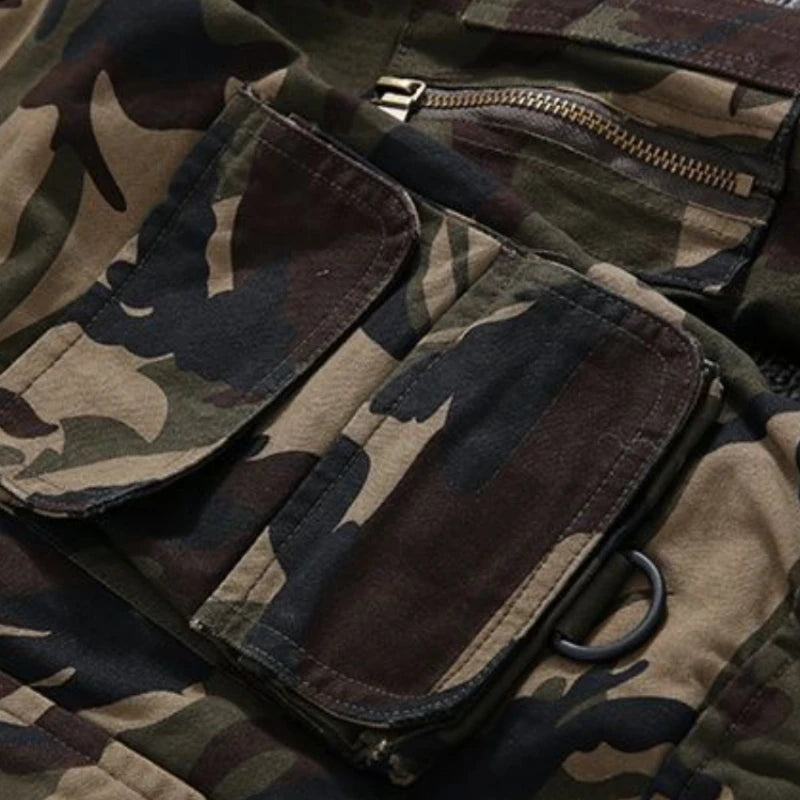 Jaqueta Cargo Bravo Masculina – Multi-bolsos, Casual e Conforto