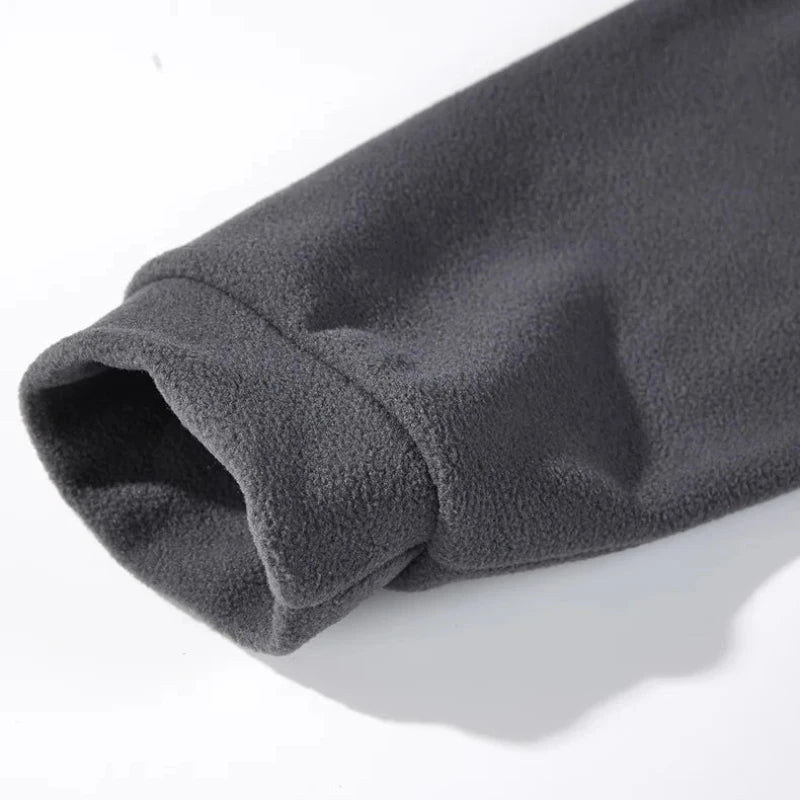 Jaqueta Tática Masculina com Forro Polar - Térmica, Corta-vento e Ideal para Camping e Caminhadas