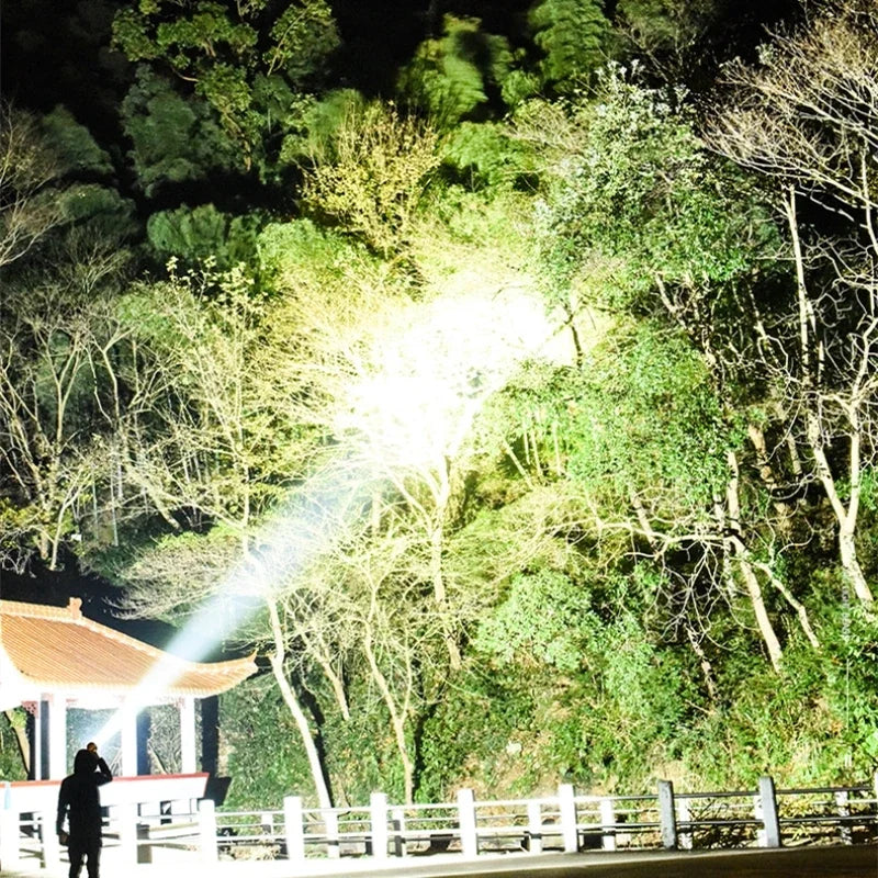 Lanterna Tática Militar NightForce LED -  50.000 Lumens