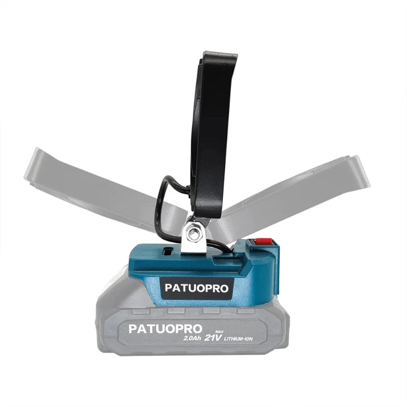 Lanterna de Trabalho LED sem Fio 18V para Bateria Makita - Luz de Emergência e Iluminação Portátil