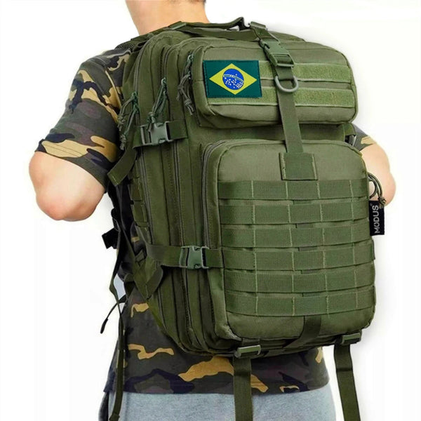 Mochila Tática Vanguarda: Resistente, Versátil e Pronta para Qualquer Missão