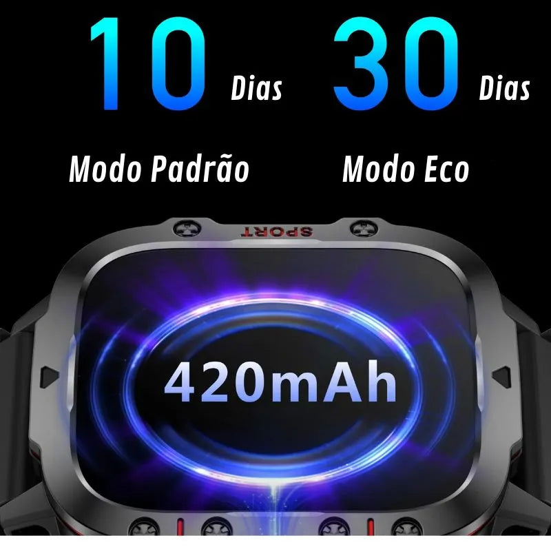 Relógio Militar Inteligente: Smartwatch