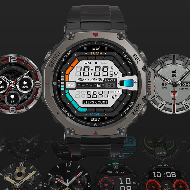 Relógio Bravo TitanForce R7 Militar com GPS, Bússola e Altímetro