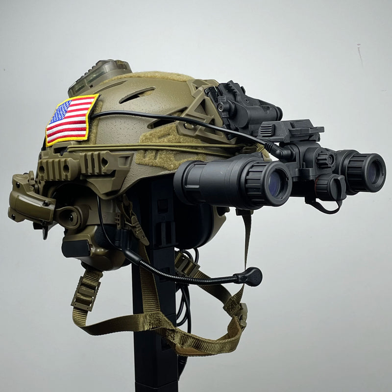 Kit Tático Bravo StrikePack Operator V2 – Capacete, Headset Tático e Óculos