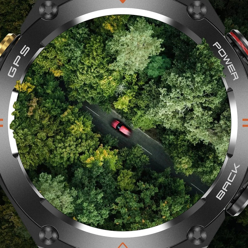 Relógio Bravo UltraNav V75 – Smartwatch com GPS, Bússola, Ligações Bluetooth e Tela HD 1.45