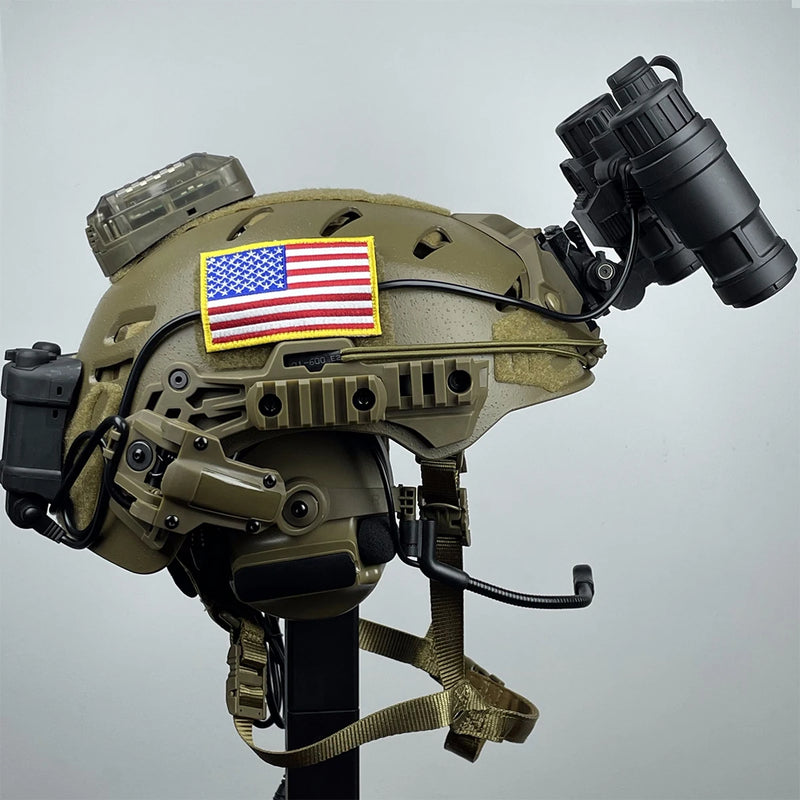 Kit Tático Bravo StrikePack Operator V2 – Capacete, Headset Tático e Óculos