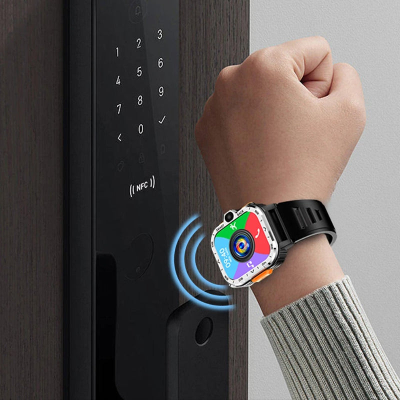 Smartwatch Masculino BravoX Pro 2025 | GPS, 4G SIM, NFC, Câmera Dupla, 64GB ROM, Wi-Fi, Android 8.1