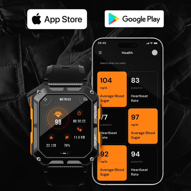 Smartwhatch Masculino Indestrutivel Bravo