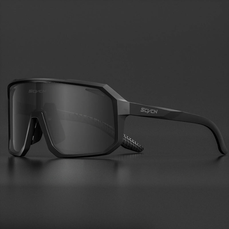 Óculos de Sol para Ciclismo TurboRide UV400 - Proteção Total, Lentes Grandes e Estilo Multicolor Unissex