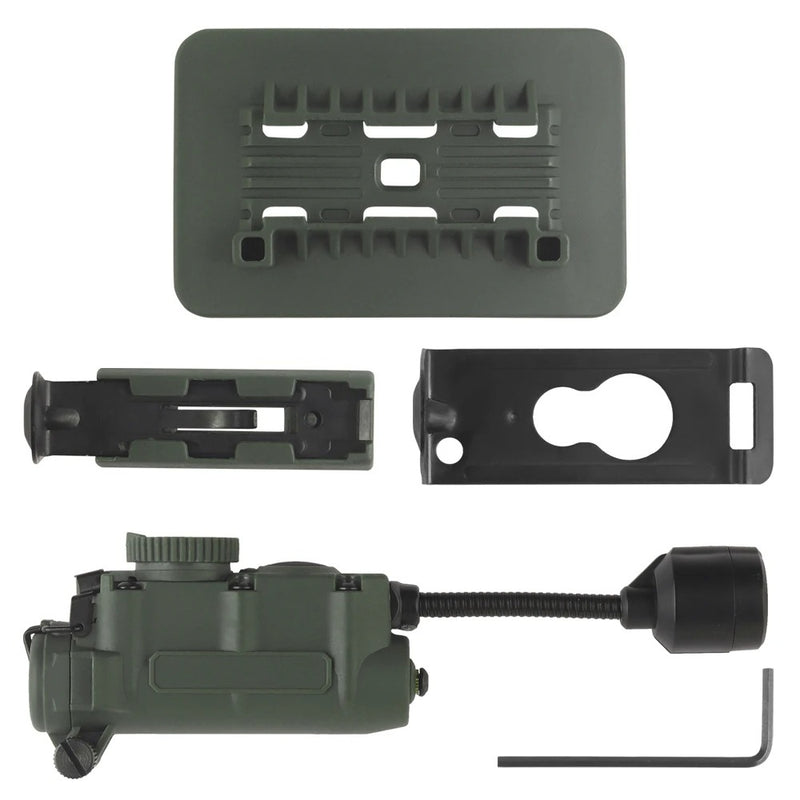 Lanterna Tática Bravo SideStrike 5C com Luz Estroboscópica e 5 Cores