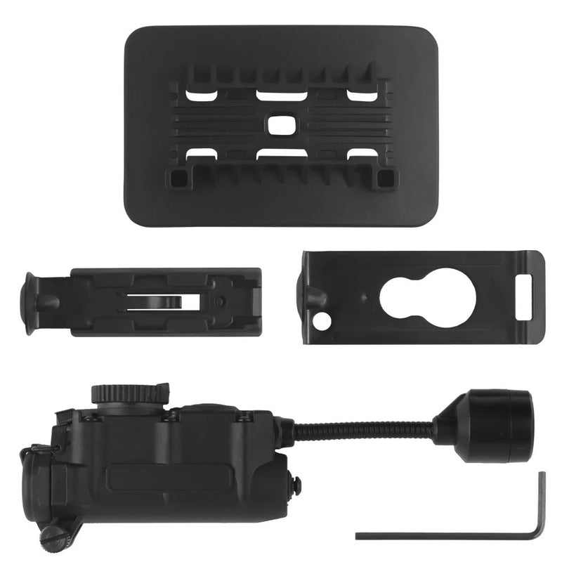 Lanterna Tática Bravo SideStrike 5C com Luz Estroboscópica e 5 Cores